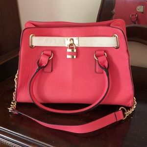 Coral Charming Charlie’s purse